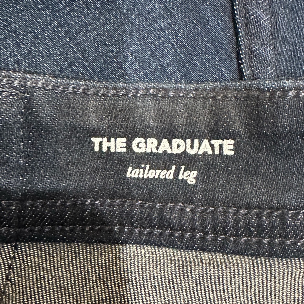 AG Adriano Goldschmied - The Graduate - Men's Indigo Straight Jeans - Size 30 - Picture 12 of 15